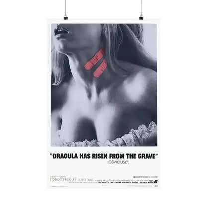 DRACULA HAS RISEN FROM THE GRAVE (TEASER) 1968 - Paper Movie Poster - The Sticker Space