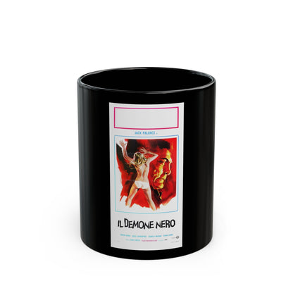 DRACULA (ITALIAN) 1974 Movie Poster - Black Coffee Mug-11oz-The Sticker Space