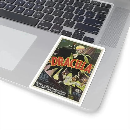 DRACULA Movie Poster - STICKER Vinyl Kiss-Cut Decal - The Sticker Space