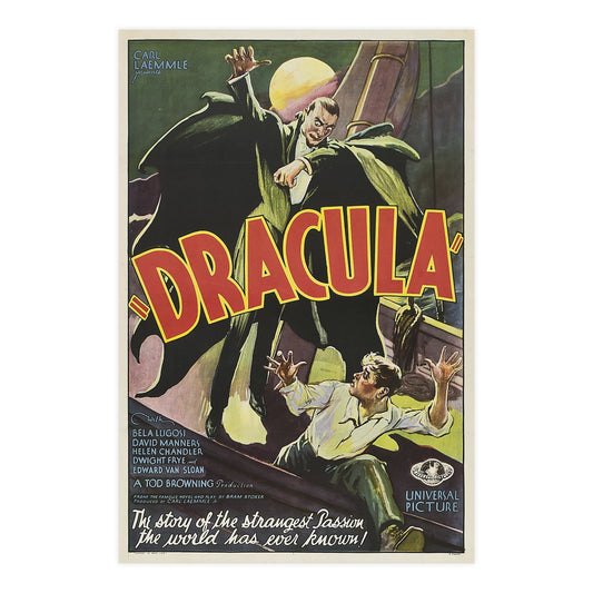 DRACULA - Paper Movie Poster-24″ x 36″ (Vertical)-The Sticker Space