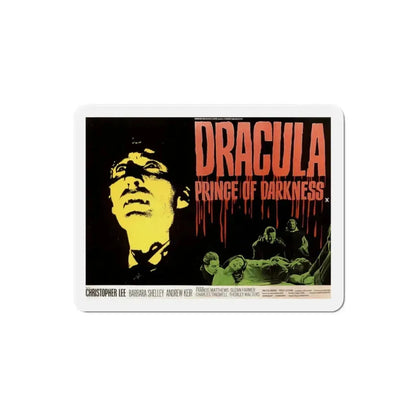 Dracula Prince of Darkness 1966 Movie Poster Refrigerator Magnet 2 Inch - The Sticker Space