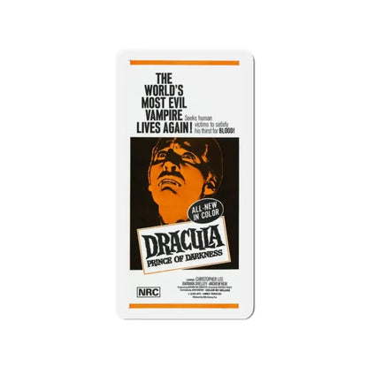 DRACULA PRINCE OF DARKNESS 1966 Movie Poster - Refrigerator Magnet 2 Inch - The Sticker Space