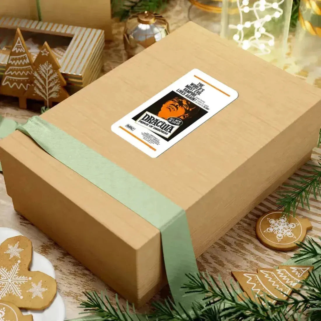 DRACULA PRINCE OF DARKNESS 1966 Movie Poster - STICKER Vinyl Kiss-Cut Decal - The Sticker Space