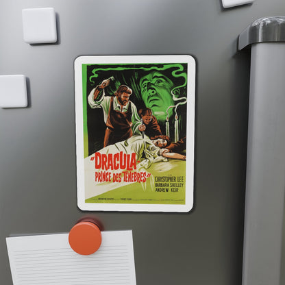 DRACULA PRINCE OF DARKNESS (FRENCH) 3 1966 Movie Poster - Die-Cut Magnet-The Sticker Space