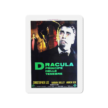 DRACULA PRINCE OF DARKNESS (ITALIAN) 1966 Movie Poster - Die-Cut Magnet-4" x 4"-The Sticker Space