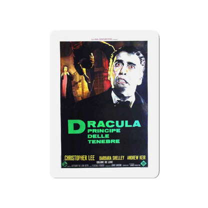 DRACULA PRINCE OF DARKNESS (ITALIAN) 1966 Movie Poster - Die-Cut Magnet-5" x 5"-The Sticker Space