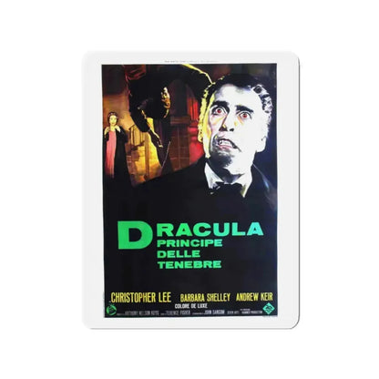 DRACULA PRINCE OF DARKNESS (ITALIAN) 1966 Movie Poster - Refrigerator Magnet 2 Inch - The Sticker Space