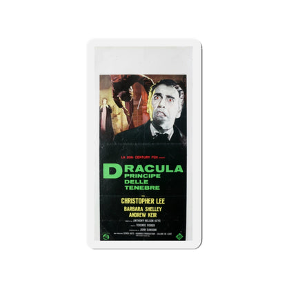 DRACULA PRINCE OF DARKNESS (ITALIAN) 2 1966 Movie Poster - Die-Cut Magnet-2" x 2"-The Sticker Space