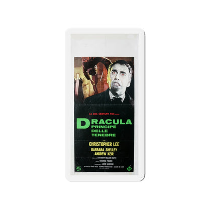 DRACULA PRINCE OF DARKNESS (ITALIAN) 2 1966 Movie Poster - Die-Cut Magnet-3" x 3"-The Sticker Space