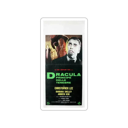 DRACULA PRINCE OF DARKNESS (ITALIAN) 2 1966 Movie Poster STICKER Vinyl Die-Cut Decal 2 Inch - The Sticker Space
