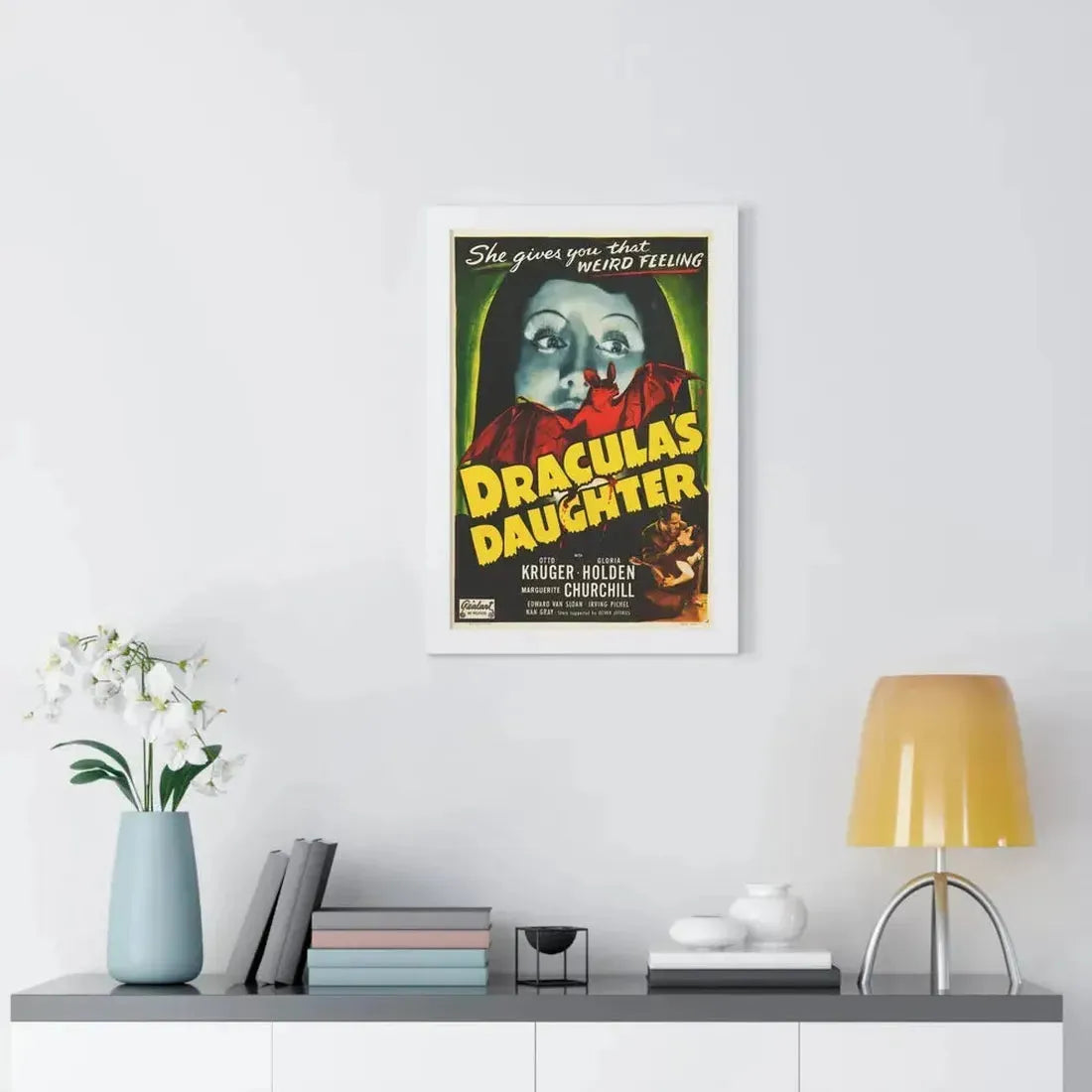 DRACULA'S DAUGHTER 1936 - Framed Movie Poster - The Sticker Space