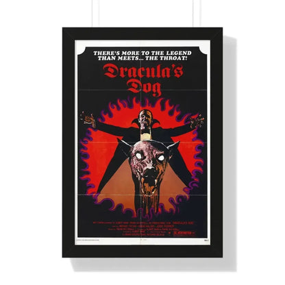 DRACULA'S DOG 1977 - Framed Movie Poster 16″ x 24″ Black - The Sticker Space