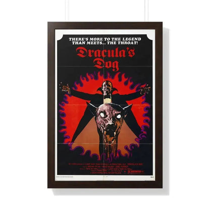 DRACULA'S DOG 1977 - Framed Movie Poster - The Sticker Space