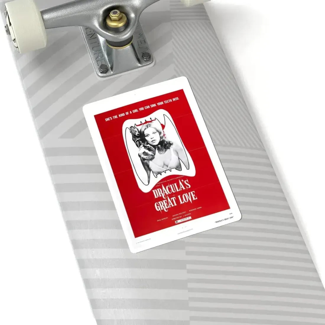 DRACULA'S GREAT LOVE 1973 Movie Poster - STICKER Vinyl Kiss-Cut Decal - The Sticker Space