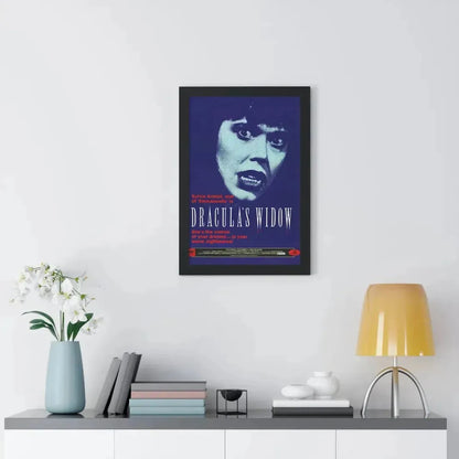 DRACULA'S WIDOW 1988 - Framed Movie Poster - The Sticker Space