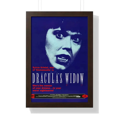 DRACULA'S WIDOW 1988 - Framed Movie Poster - The Sticker Space