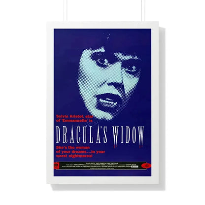 DRACULA'S WIDOW 1988 - Framed Movie Poster - The Sticker Space