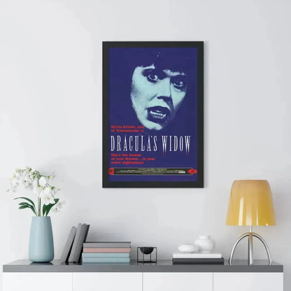 DRACULA'S WIDOW 1988 - Framed Movie Poster - The Sticker Space