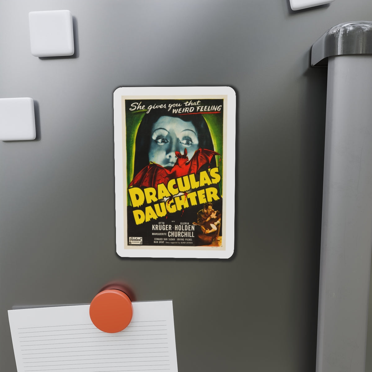 DRACULA'S DAUGHTER 1936 Movie Poster - Die-Cut Magnet-The Sticker Space