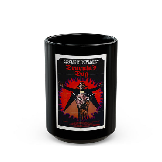 DRACULA'S DOG 1977 Movie Poster - Black Coffee Mug-15oz-The Sticker Space