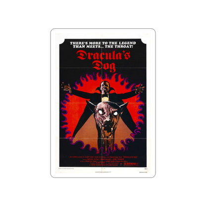 DRACULA'S DOG 1977 Movie Poster STICKER Vinyl Die-Cut Decal-2 Inch-The Sticker Space