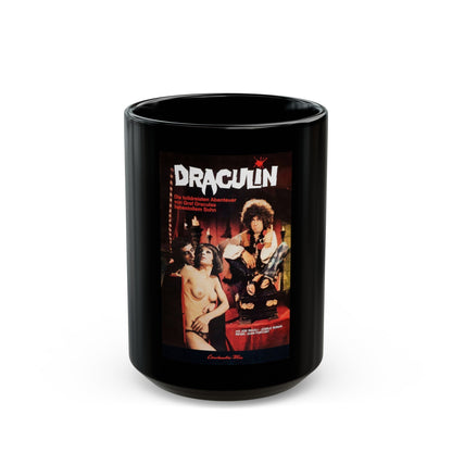 DRACULIN 1977 Movie Poster - Black Coffee Mug-15oz-The Sticker Space