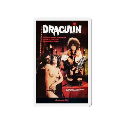 DRACULIN 1977 Movie Poster - Refrigerator Magnet 4 Inch - The Sticker Space