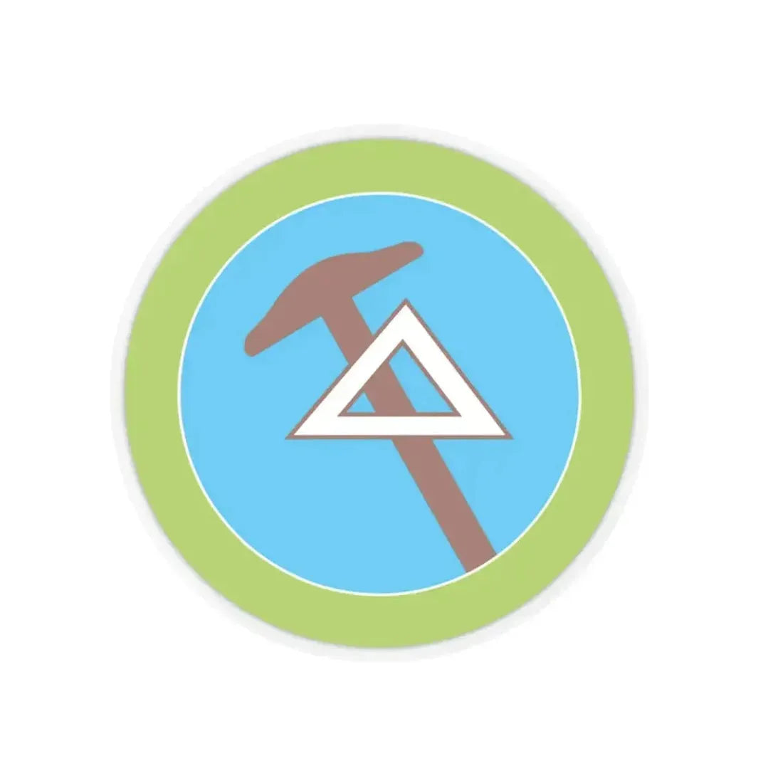 Drafting (Boy Scout Merit Badge) STICKER Vinyl Kiss-Cut Decal 3 Inch Transparent - The Sticker Space