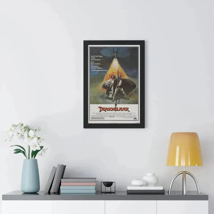 DRAGONSLAYER 1981 - Framed Movie Poster - The Sticker Space