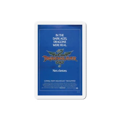 Dragonslayer 1981 Movie Poster Refrigerator Magnet 2 Inch - The Sticker Space
