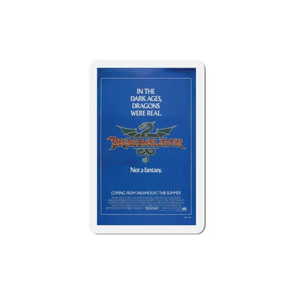 Dragonslayer 1981 Movie Poster Refrigerator Magnet 5 Inch - The Sticker Space