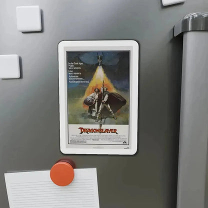 DRAGONSLAYER 1981 Movie Poster - Refrigerator Magnet - The Sticker Space
