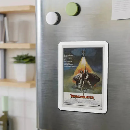 DRAGONSLAYER 1981 Movie Poster - Refrigerator Magnet - The Sticker Space