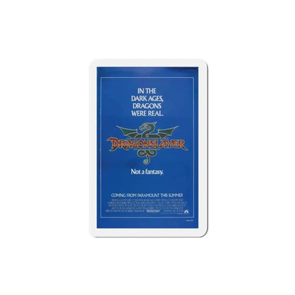 Dragonslayer 1981 Movie Poster Refrigerator Magnet - The Sticker Space
