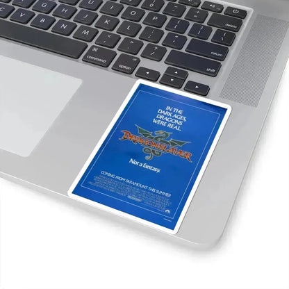 Dragonslayer 1981 Movie Poster - STICKER Vinyl Kiss-Cut Decal - The Sticker Space