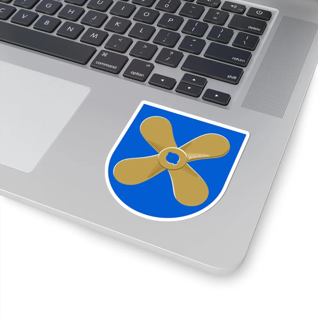 Dragsfjärd.vaakuna (Finland) (Coat of Arms) STICKER Vinyl Kiss-Cut Decal - The Sticker Space