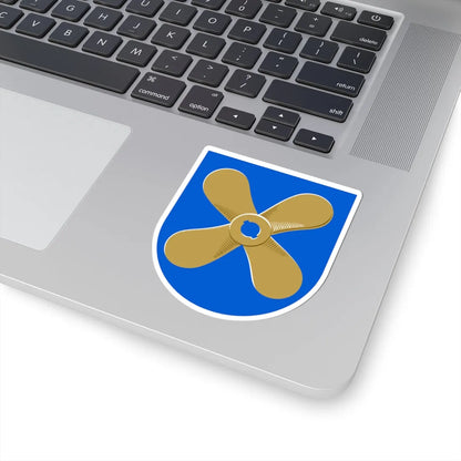 Dragsfjärd.vaakuna (Finland) (Coat of Arms) STICKER Vinyl Kiss-Cut Decal - The Sticker Space