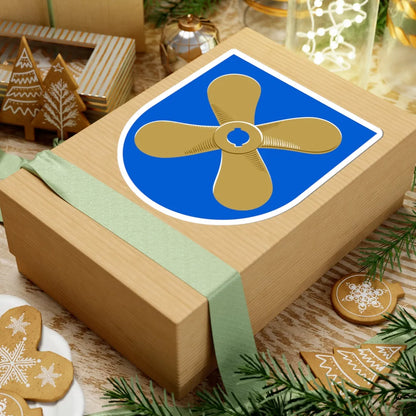 Dragsfjärd.vaakuna (Finland) (Coat of Arms) STICKER Vinyl Kiss-Cut Decal - The Sticker Space