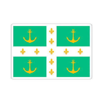 Drapeau Arsenal Rochefort (Belgium) STICKER Vinyl Kiss-Cut Decal 2 Inch White - The Sticker Space