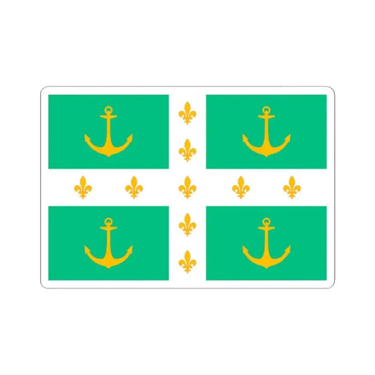 Drapeau Arsenal Rochefort (Belgium) STICKER Vinyl Kiss-Cut Decal 2 Inch White - The Sticker Space