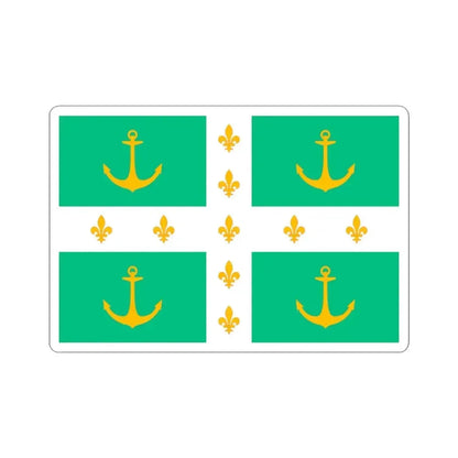 Drapeau Arsenal Rochefort (Belgium) STICKER Vinyl Kiss-Cut Decal 3 Inch White - The Sticker Space