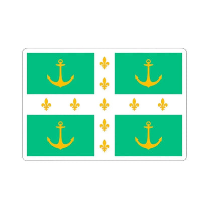 Drapeau Arsenal Rochefort (Belgium) STICKER Vinyl Kiss-Cut Decal 6 Inch White - The Sticker Space