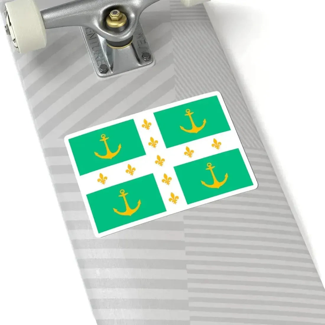 Drapeau Arsenal Rochefort (Belgium) STICKER Vinyl Kiss-Cut Decal - The Sticker Space