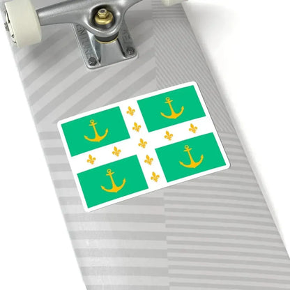 Drapeau Arsenal Rochefort (Belgium) STICKER Vinyl Kiss-Cut Decal - The Sticker Space