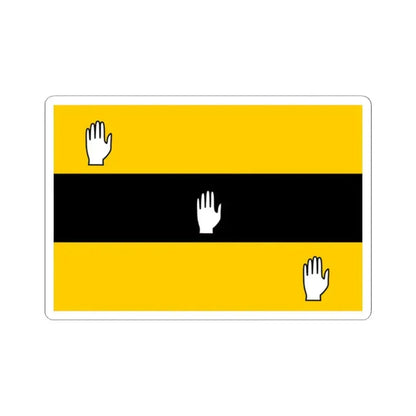 Drapeau des reguliers dAbd el-Kader (Algeria) STICKER Vinyl Kiss-Cut Decal 2 Inch White - The Sticker Space