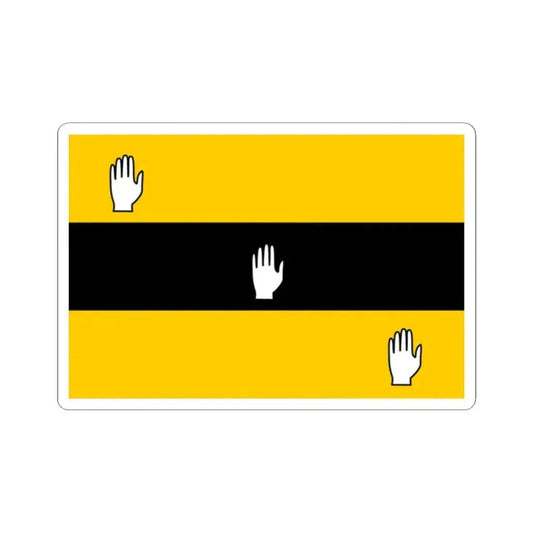 Drapeau des reguliers dAbd el-Kader (Algeria) STICKER Vinyl Kiss-Cut Decal 2 Inch White - The Sticker Space