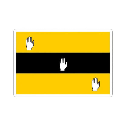 Drapeau des reguliers dAbd el-Kader (Algeria) STICKER Vinyl Kiss-Cut Decal 6 Inch White - The Sticker Space