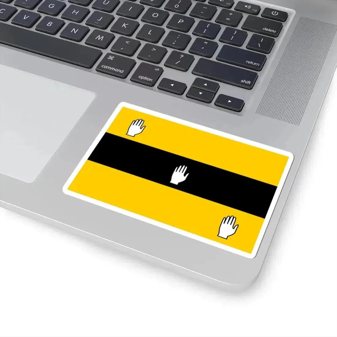 Drapeau des reguliers dAbd el-Kader (Algeria) STICKER Vinyl Kiss-Cut Decal - The Sticker Space