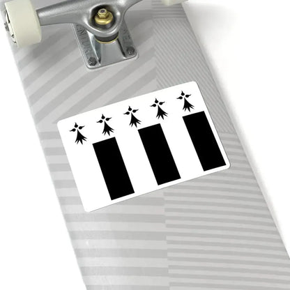 Drapeau Rennes (Belgium) STICKER Vinyl Kiss-Cut Decal - The Sticker Space