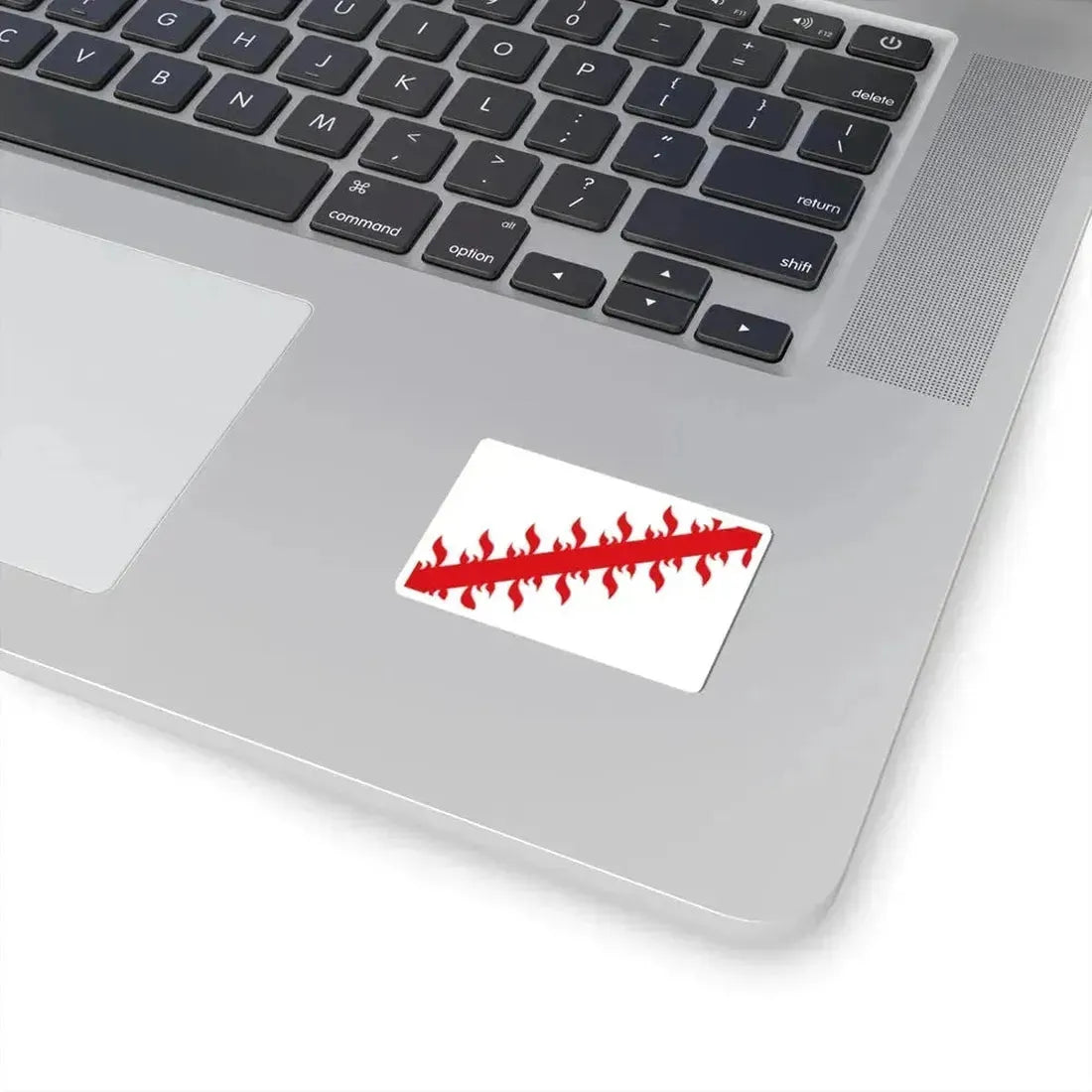 Drapeau ville be Mouscron (Belgium) STICKER Vinyl Kiss-Cut Decal - The Sticker Space